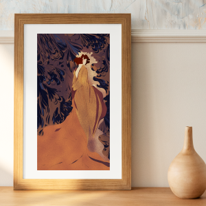 Woman in dress / Femme avec robe